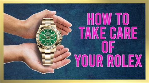 rolex dont care|how to keep a Rolex in order.